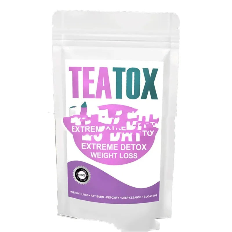 28 Day Slim Flat Tummy Tea collection with multiple herbal blends for women