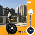 Black Bluetooth selfie remote control for wireless photo snapping over 10 metres away