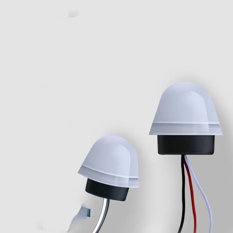 AS-20 series white automatic induction street lamp with 3-5 metre sensor range for 220V outdoor use