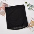 Black mesh belly band for postpartum waist trimming and tummy slimming