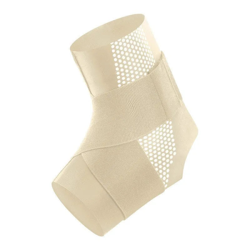 Lycra ankle support brace with anti-kick design for sports and rehabilitation in adult sizes