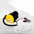 12V electric self-priming oil gear pump for engine oil transfer with engineering plastic body