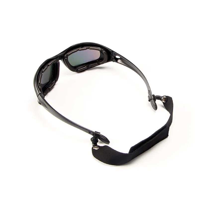 Tactical polarised sunglasses for outdoor cycling with dustproof sports frames