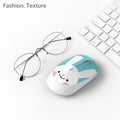 Wireless cartoon animal optical mouse with USB receiver for laptop computers