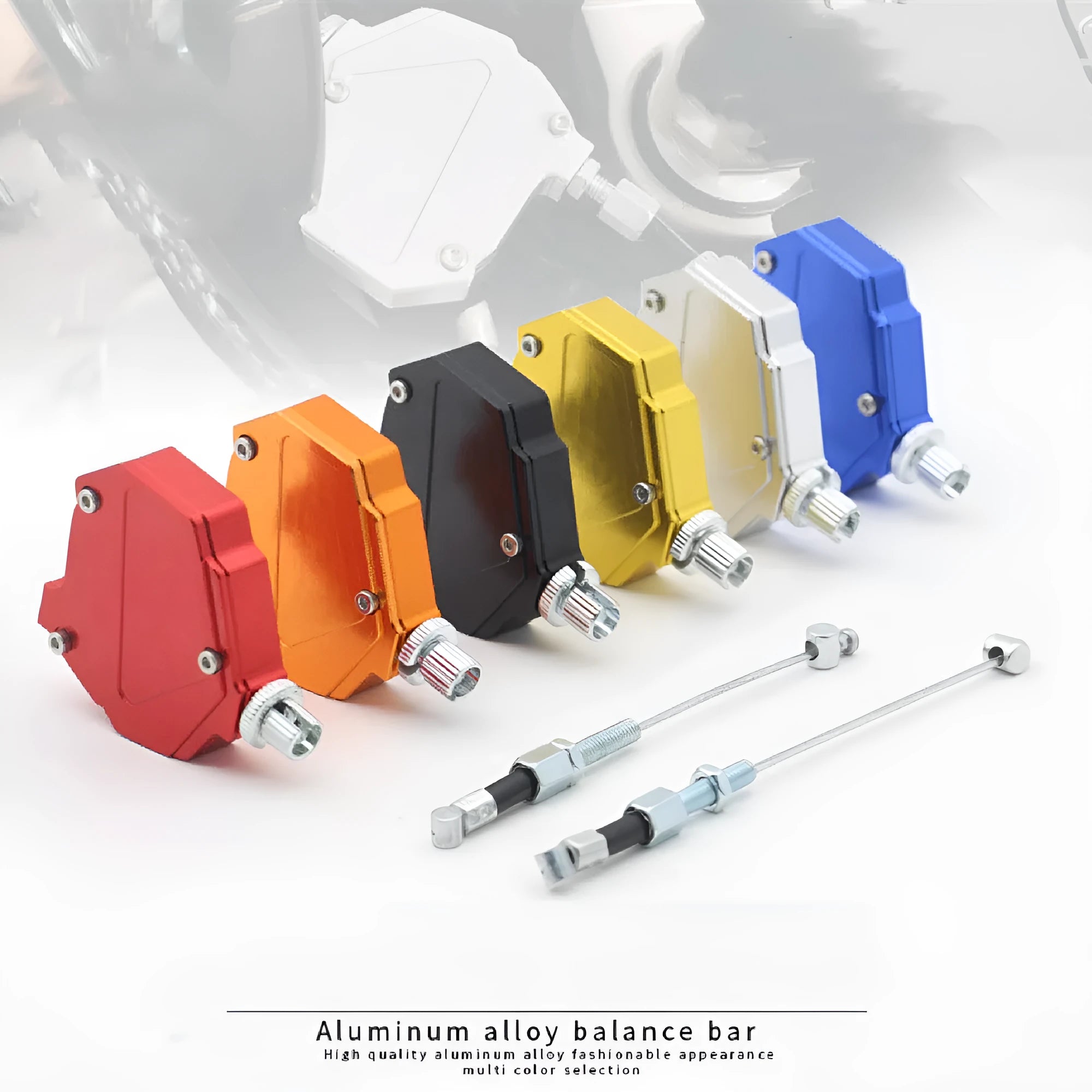 Motorcycle clutch labour-saving box modification kit in aluminium alloy with six colour options
