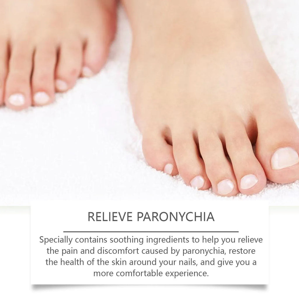 30ml bottle of clear nail nursing solution for gentle daily cleaning