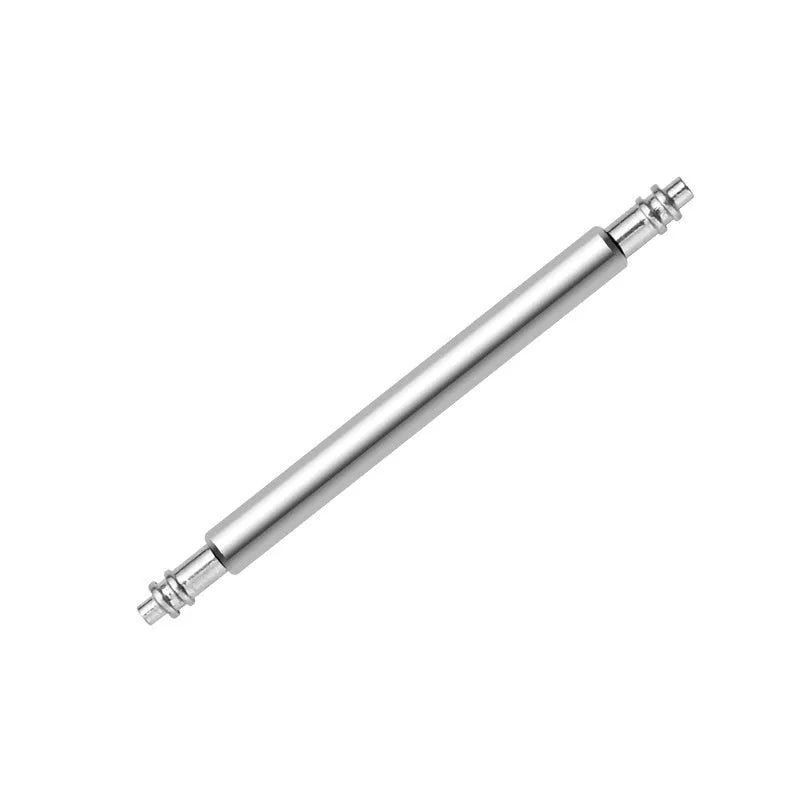 Watch repair accessories including bolts, auricular needles and spring shafts in sizes 21mm to 26mm