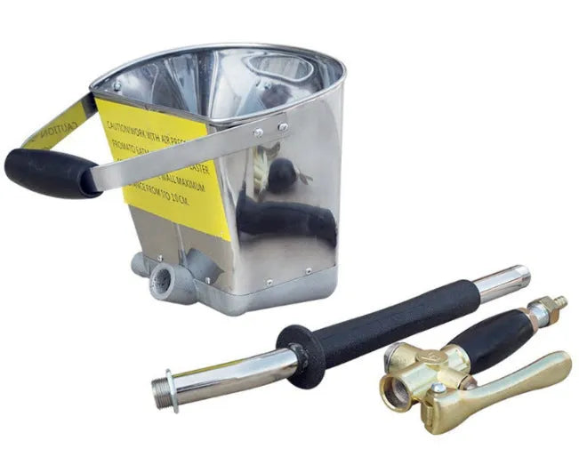 KDL-8876 automatic spray gun with aluminium stainless steel construction and 12mm nozzle