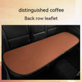 Car heating cushion on vehicle seat showing automatic heating function and cotton fill construction.