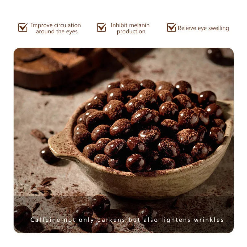 Caffeine eye cream stick for hydrating and reducing fine lines and dark circles