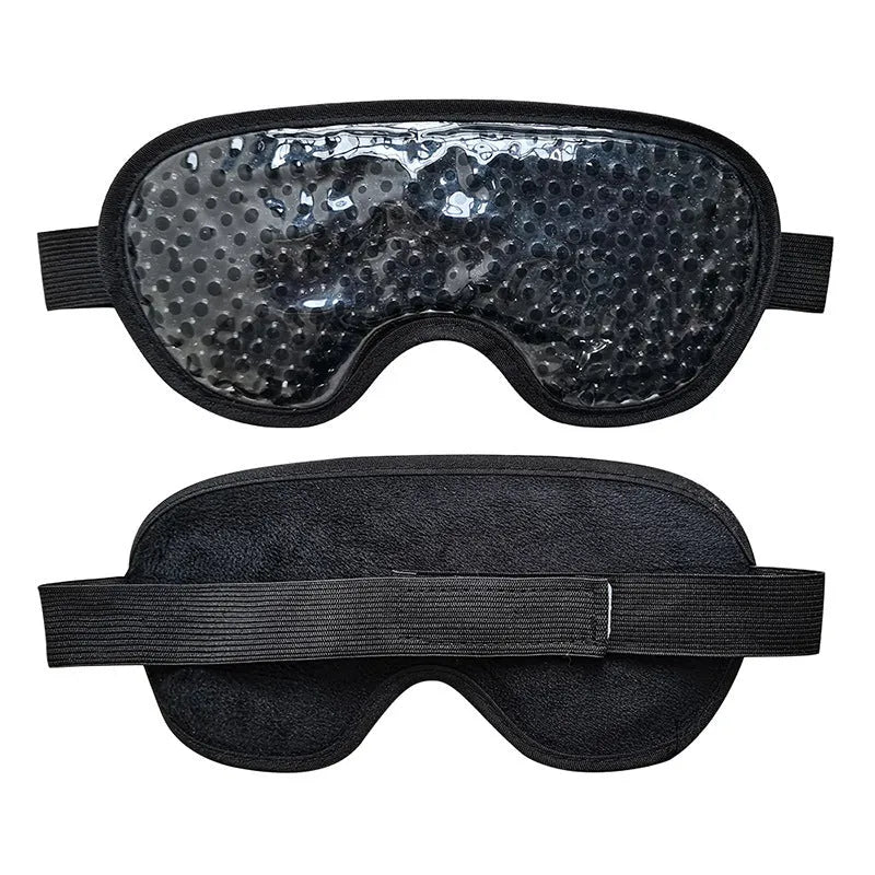 White portable rechargeable cold and hot compress eye mask device with atomisation cleaning function