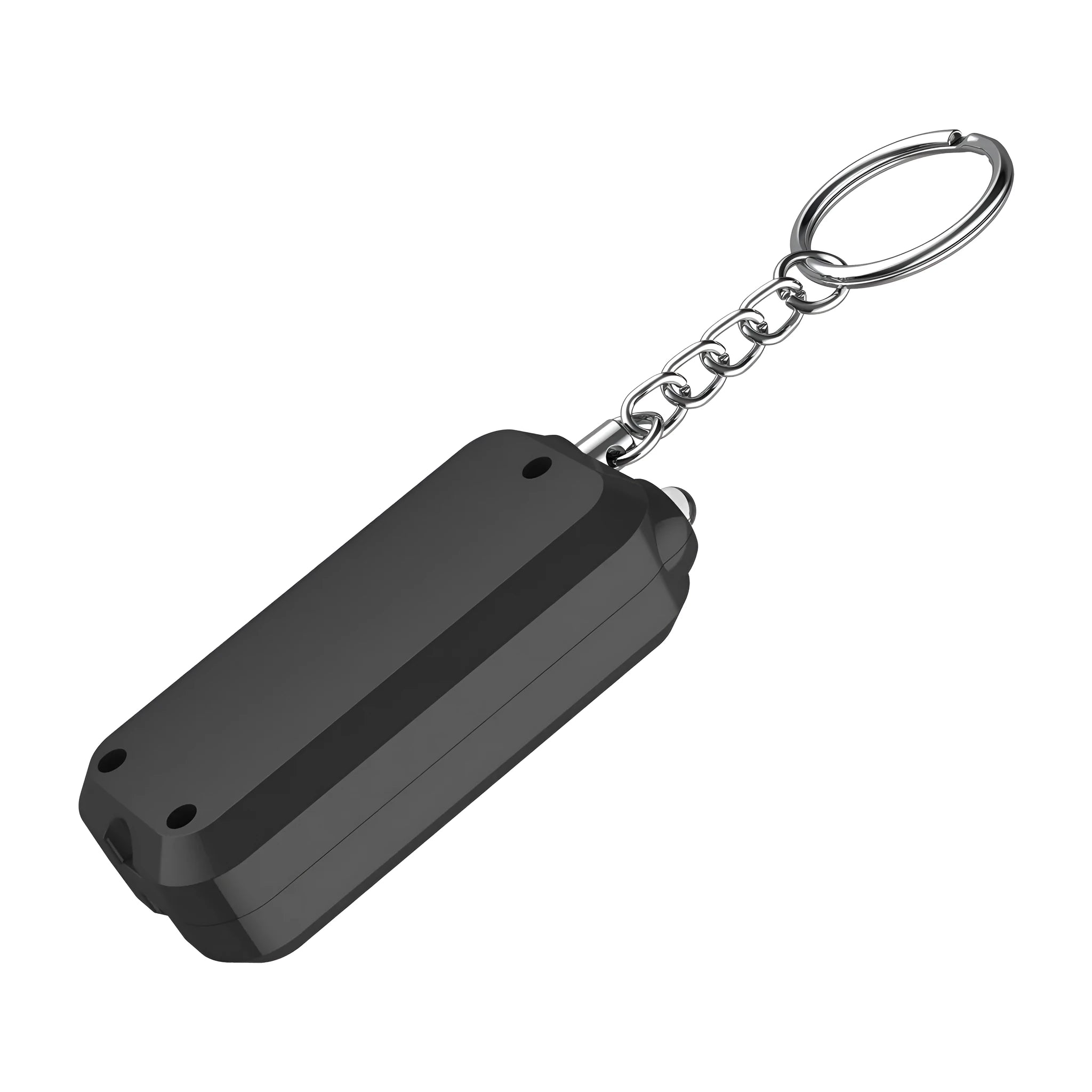 ZQ-202 compact personal security alarm in pink, black, white, yellow, or green colours.