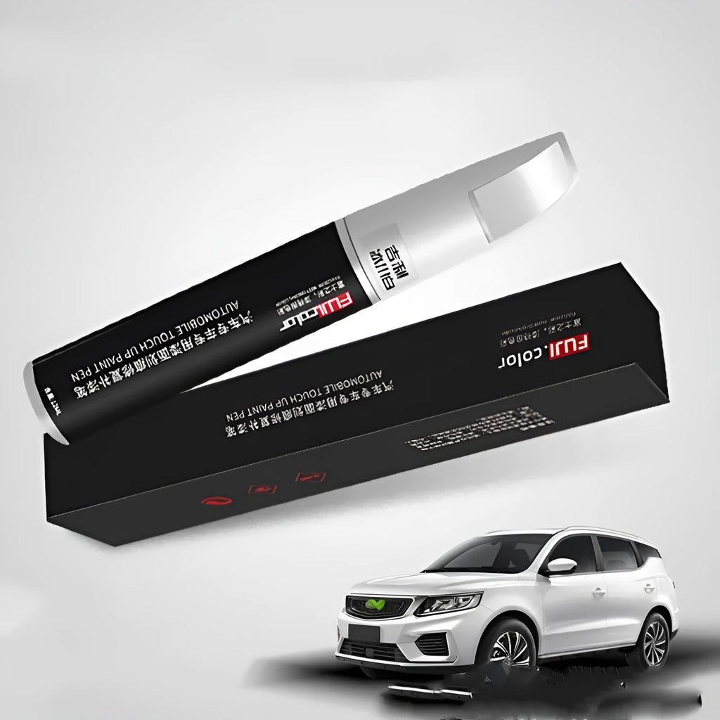 GL Vision X6X3 12ml automotive touch-up paint fixer pen in Ice Crystal White colour.