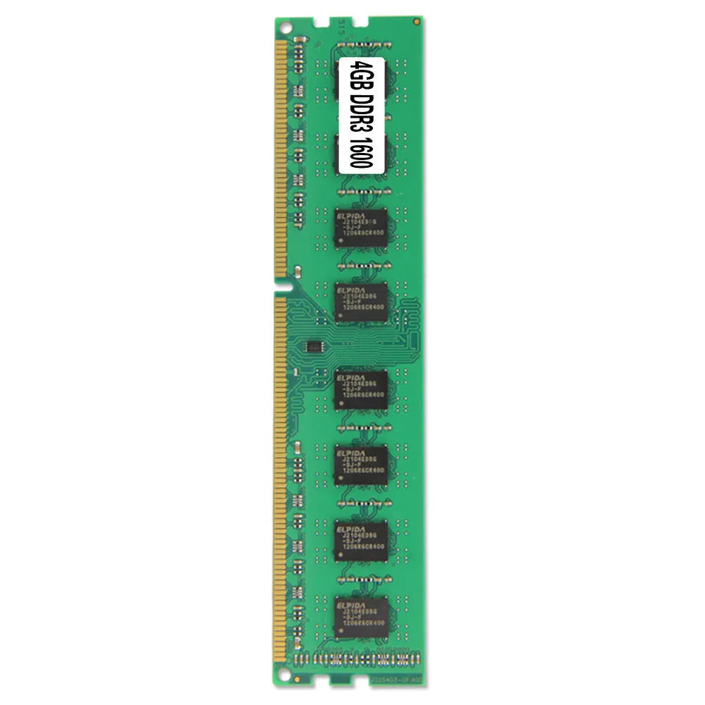 Single 4GB DDR3 1600MHz desktop memory module for AMD system upgrades