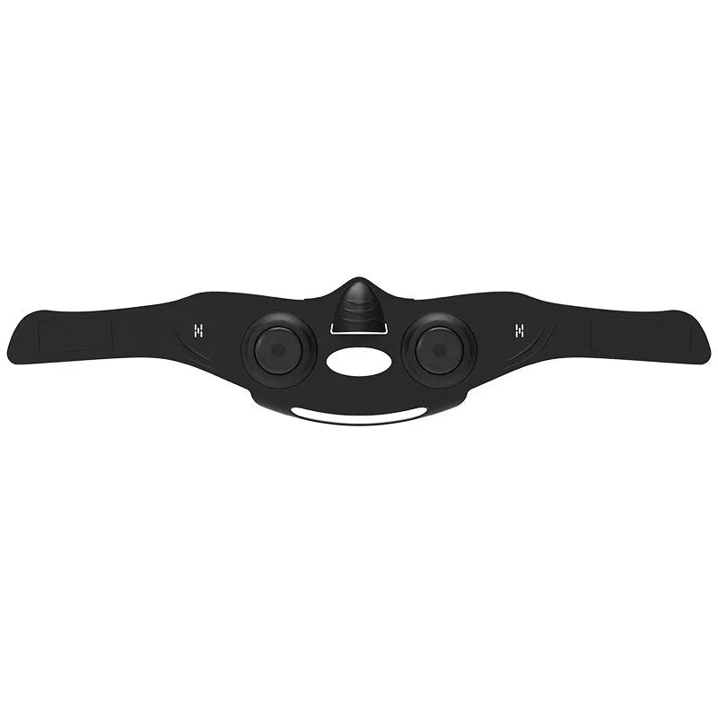 Black mask photon beauty device with USB cable and facial treatment design
