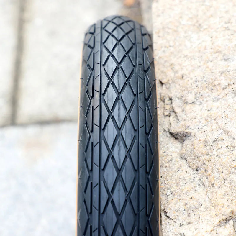 Brown 20x4.0 inch rubber tyre for snowmobile and electric beach car.