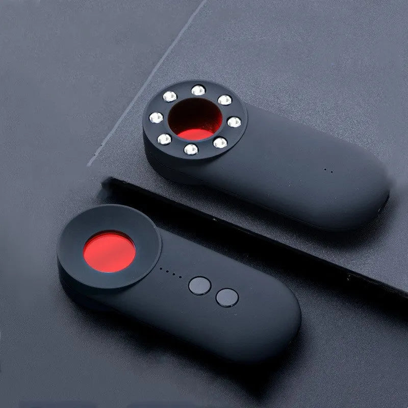 Black GPS signal detector measuring 93.8mm with wifi and camera detection capabilities