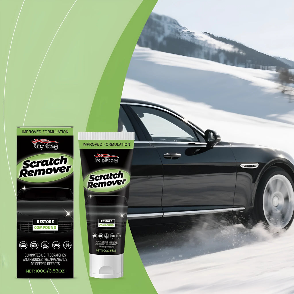 100g tube of nano coating car scratch polishing cream with calcium carbonate formula