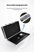 Aviation Box T-EC8 comprehensive guitar effect device in flight case with trumpet-style configuration