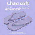 Foldable beach slippers with non-slip PVC sole and breathable hollow-out upper design
