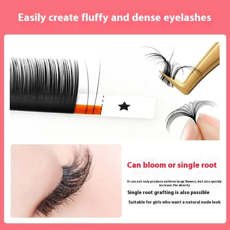 Dense 16-row mink hair false eyelashes on a white background, showing natural fibre texture.