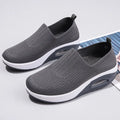 Women's mesh running shoes in multiple colours with mid heel and round toe design
