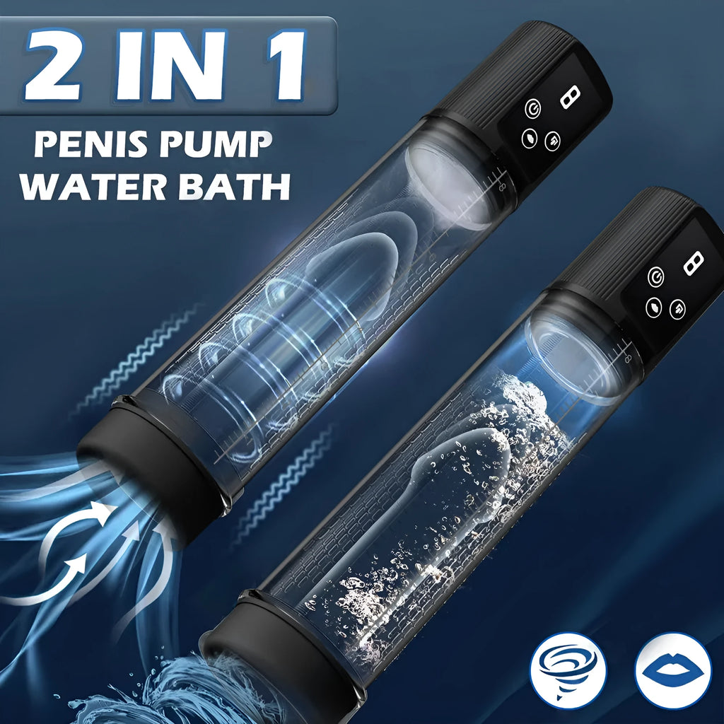 Electric penis pump masturbation device with ABS and TPE construction and negative pressure stretching function