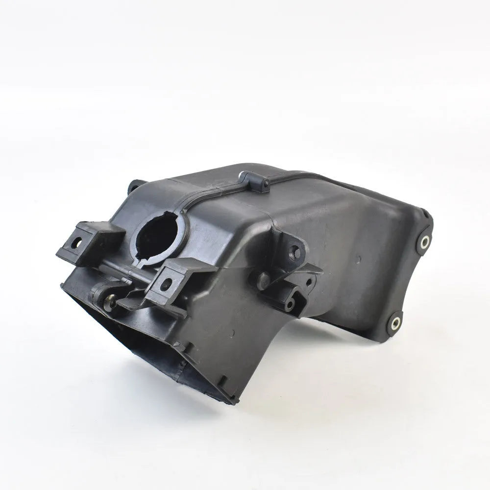 Black motorcycle ventilation pipe for Yamaha intake system, dimensions 280mm x 170mm x 160mm