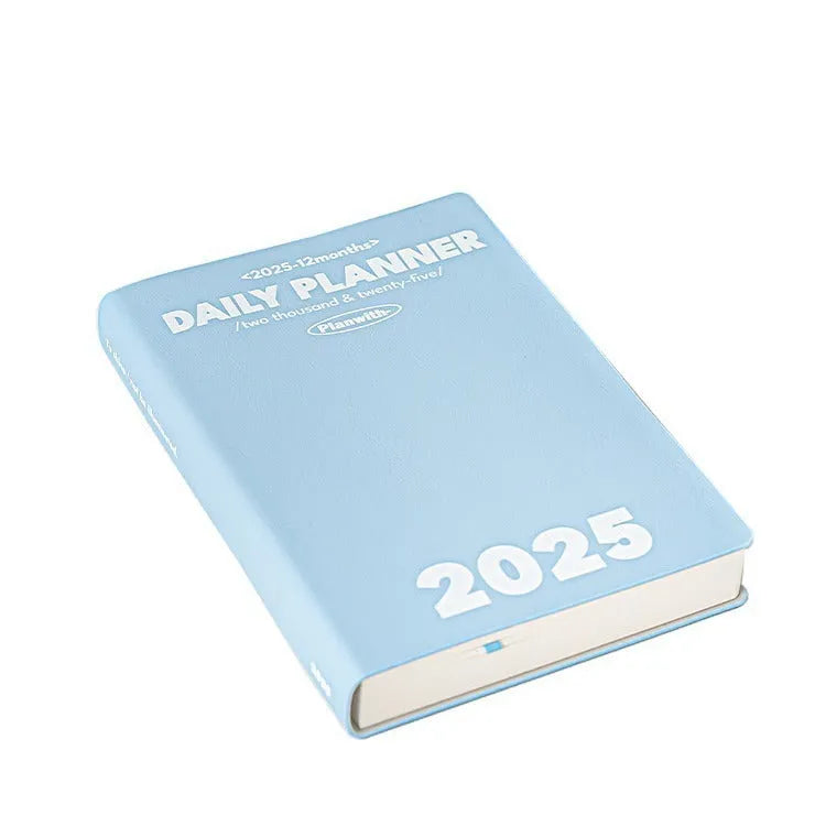 Waterproof exam notebook with PU cover in mint green colour showing 196-page interior