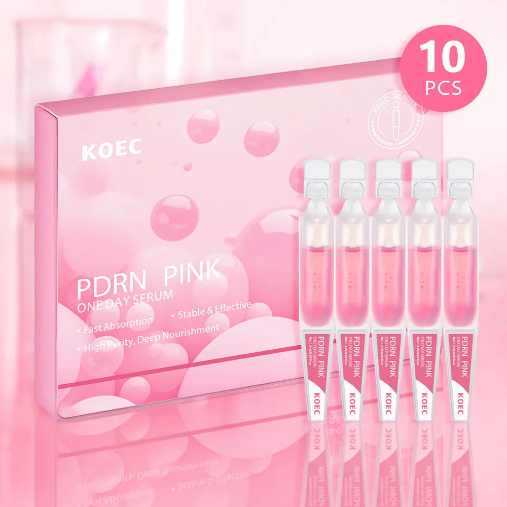 KOEC powder polypeptide disposable moisturising essence sheets 10 pack with individual 1.5ml capacity