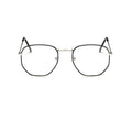 Retro metal frame sunglasses with UV400 resin lenses in 12 colour options including transparent yellow and blue