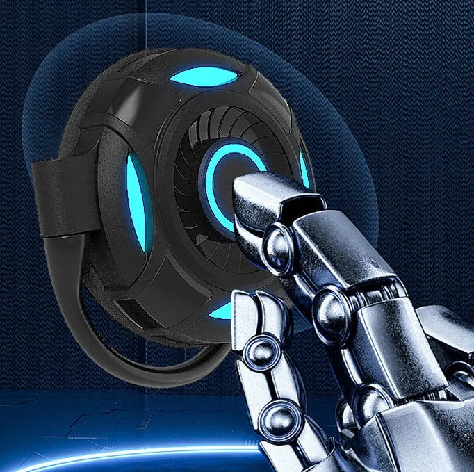 Black and white wireless hanging ear earphones with Bluetooth 5.0 and 10-metre range
