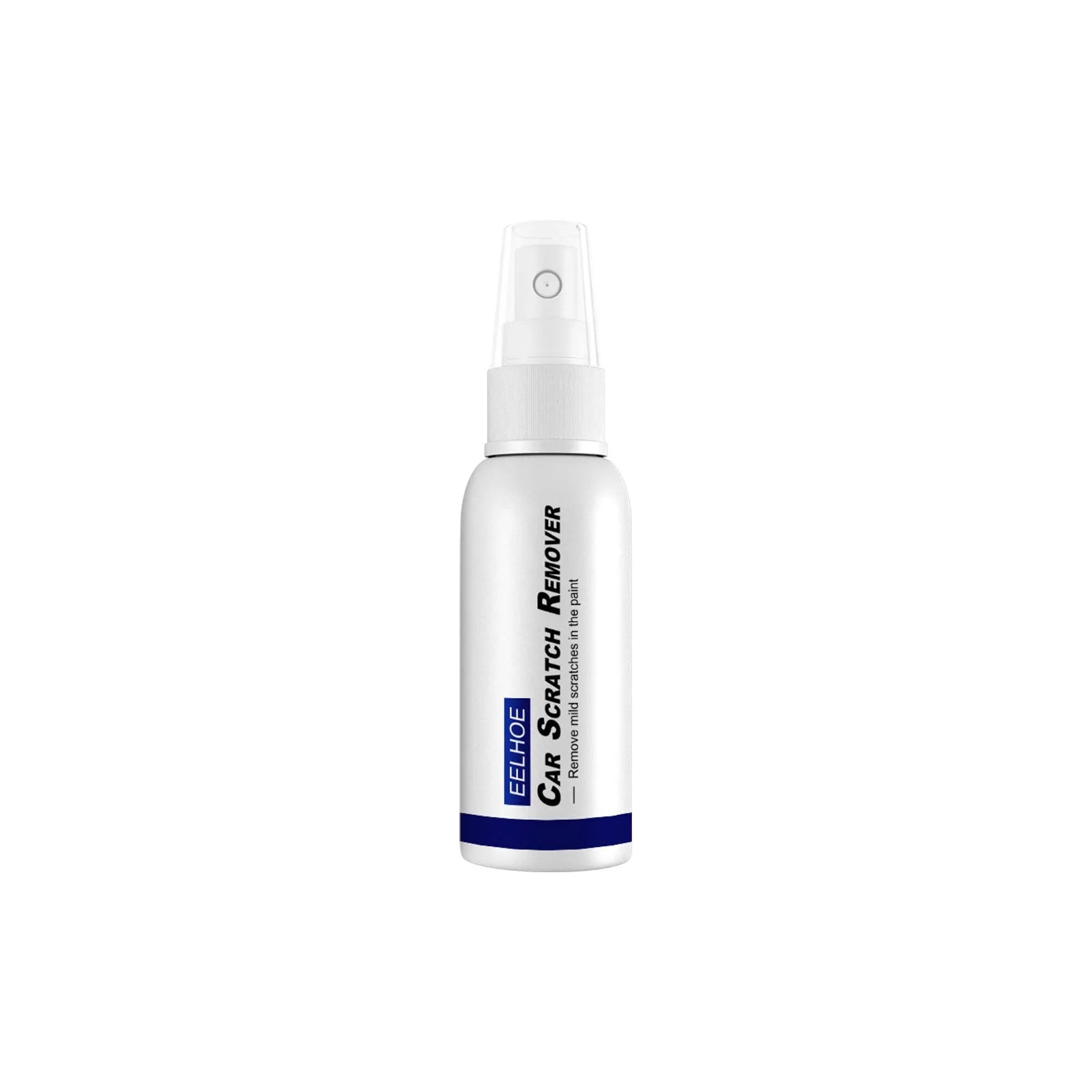 Car scratch repair spray bottle for DIY paint scratch removal and sealing.