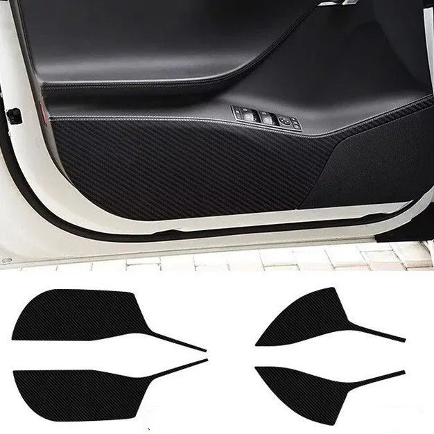 Carbon fibre protective film for Tesla Model S car door control panels
