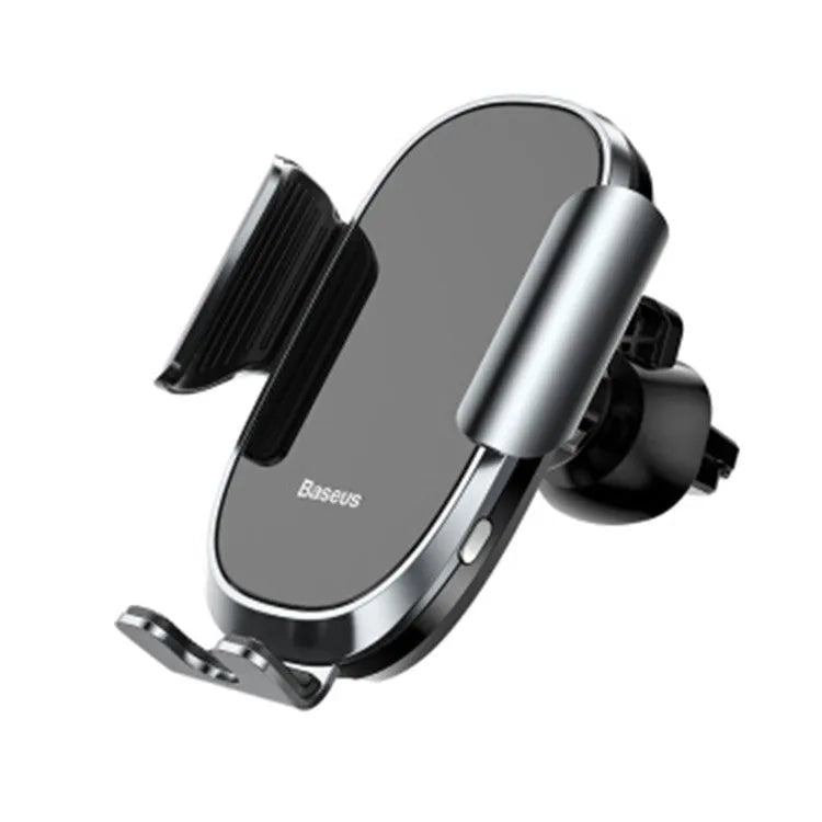 Universal smart car phone mount bracket in black, blue, or silvery colours with adjustable clamp