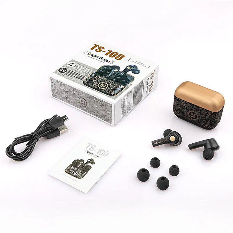 Black wireless Bluetooth over-ear headset with adjustable headband showing ear cups with padding