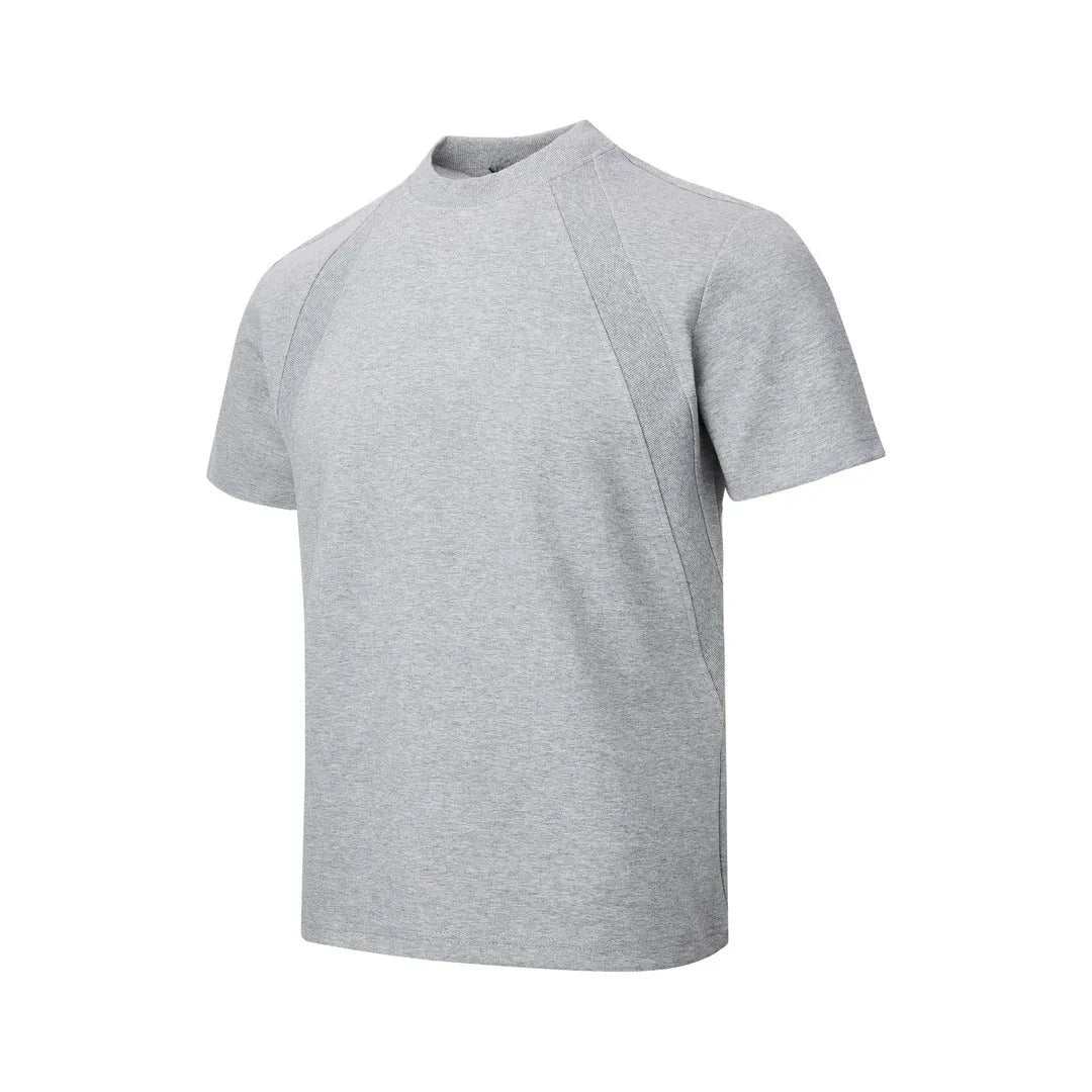Loose fit black short sleeve casual top made from polyester fabric.