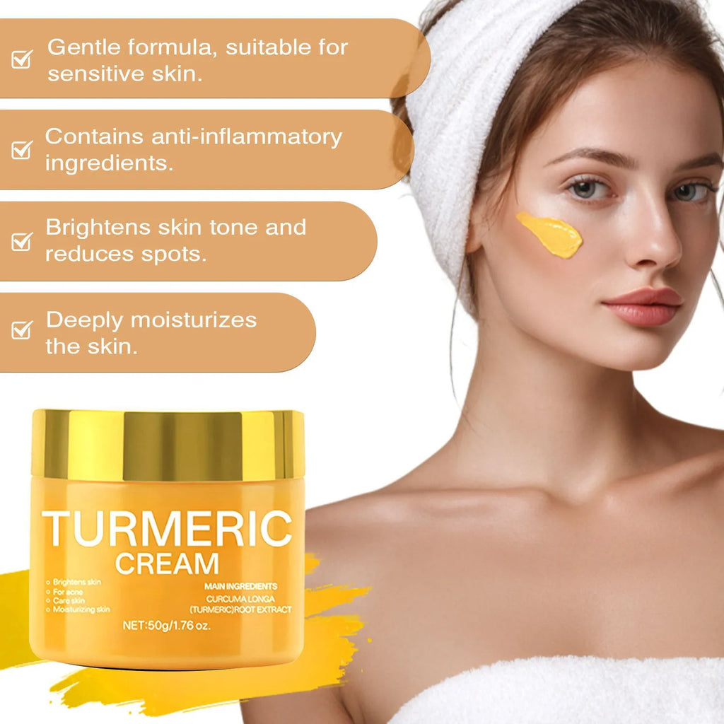 50g brightening moisturising cream in 53mm compact jar packaging