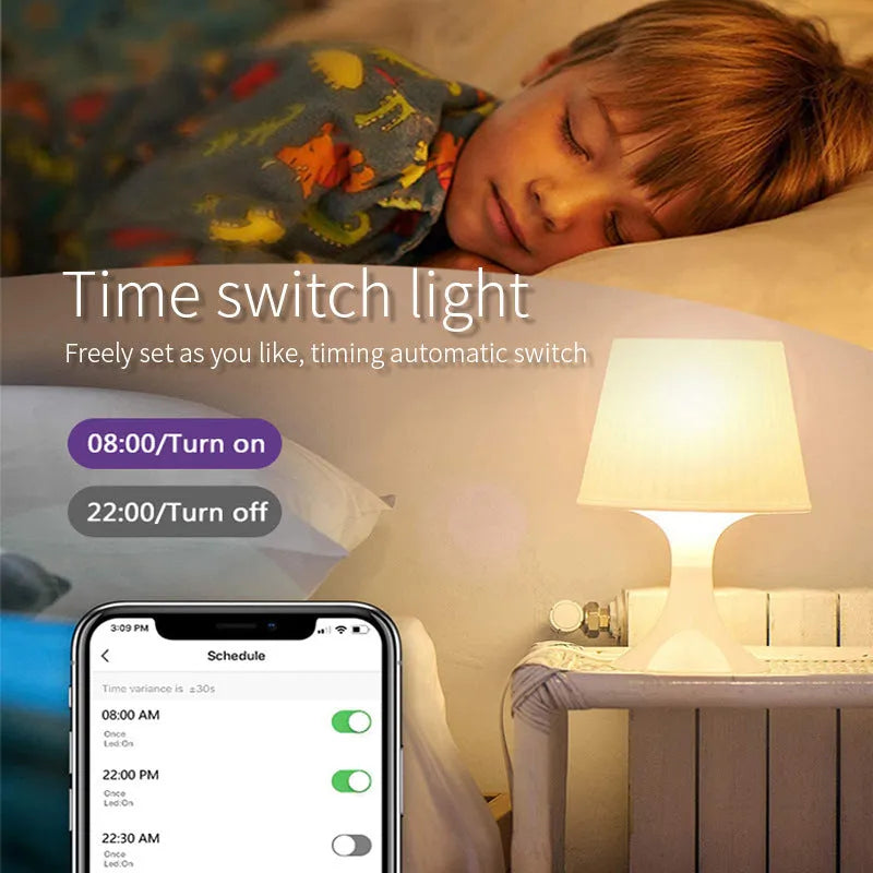 GU10 smart LED spotlight with RGBCCT colours and WiFi connectivity for voice control