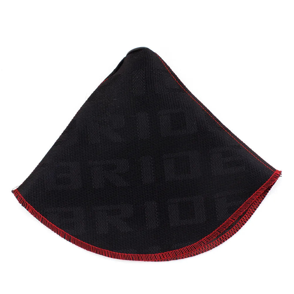 Canvas dust cover for Bride and Recaro racing seats in various colours on a bucket seat.