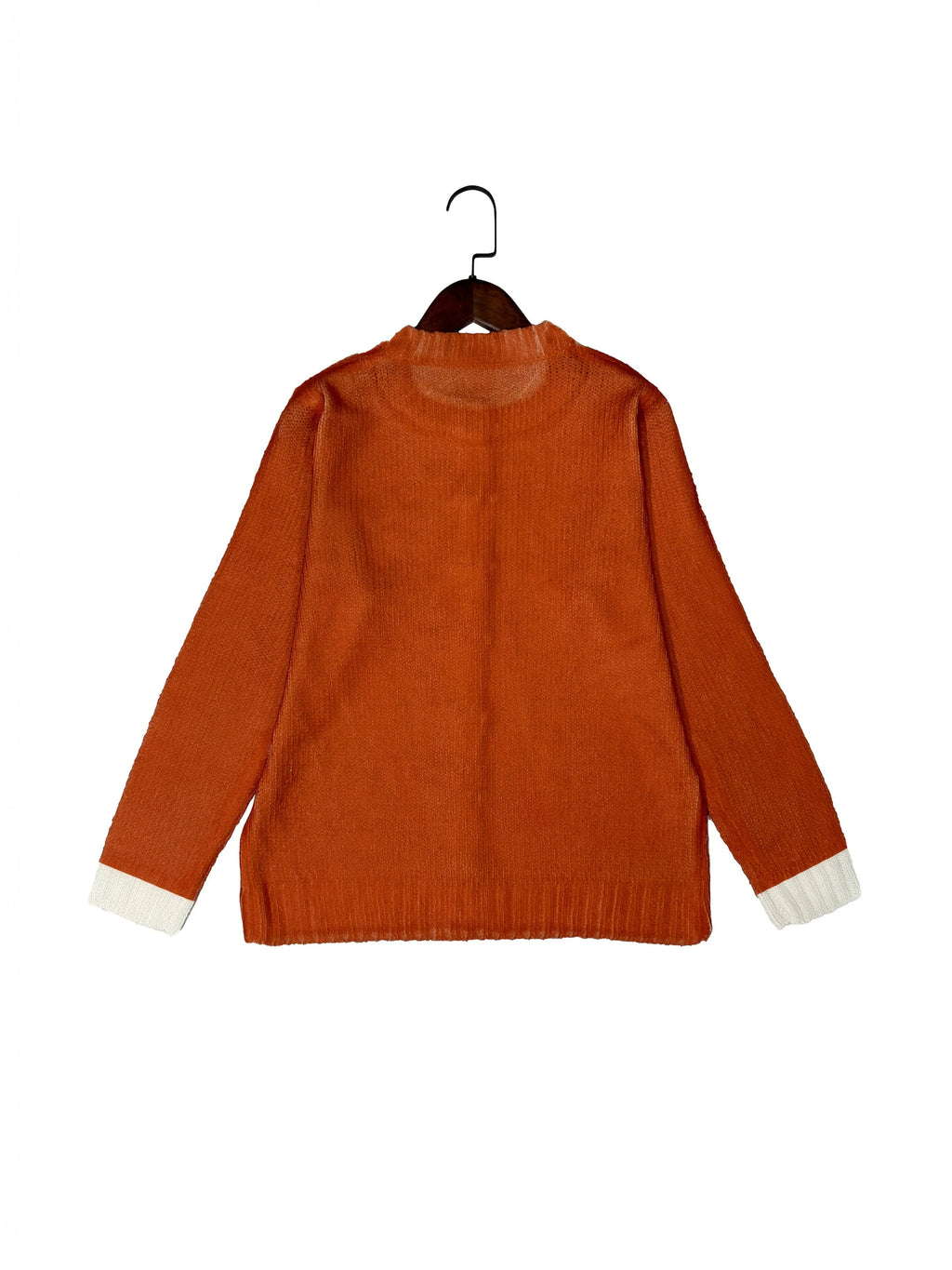 Printed long sleeve top with digital picture design, polyester fabric, sizes S to 5XL