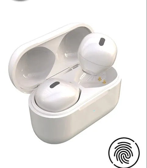 Invisible 9mm mini in-ear Bluetooth headset with touch controls in skin colour