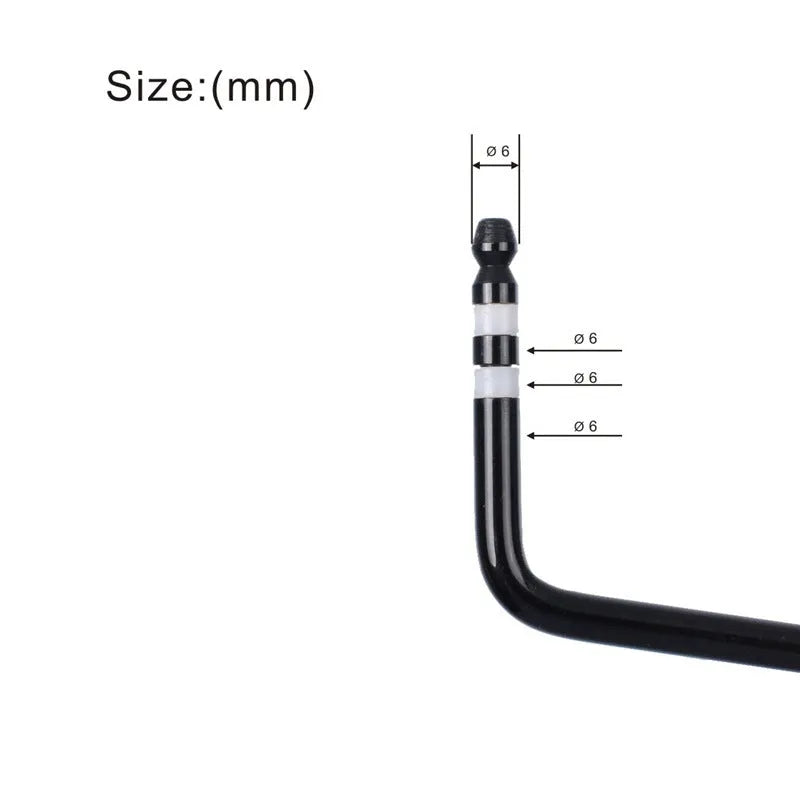 Guitar tremolo bar replacement part in black, gold, silver, and blue colour options