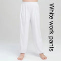 Children's black Lycra practice pants for Sanda martial arts training with high elasticity fabric