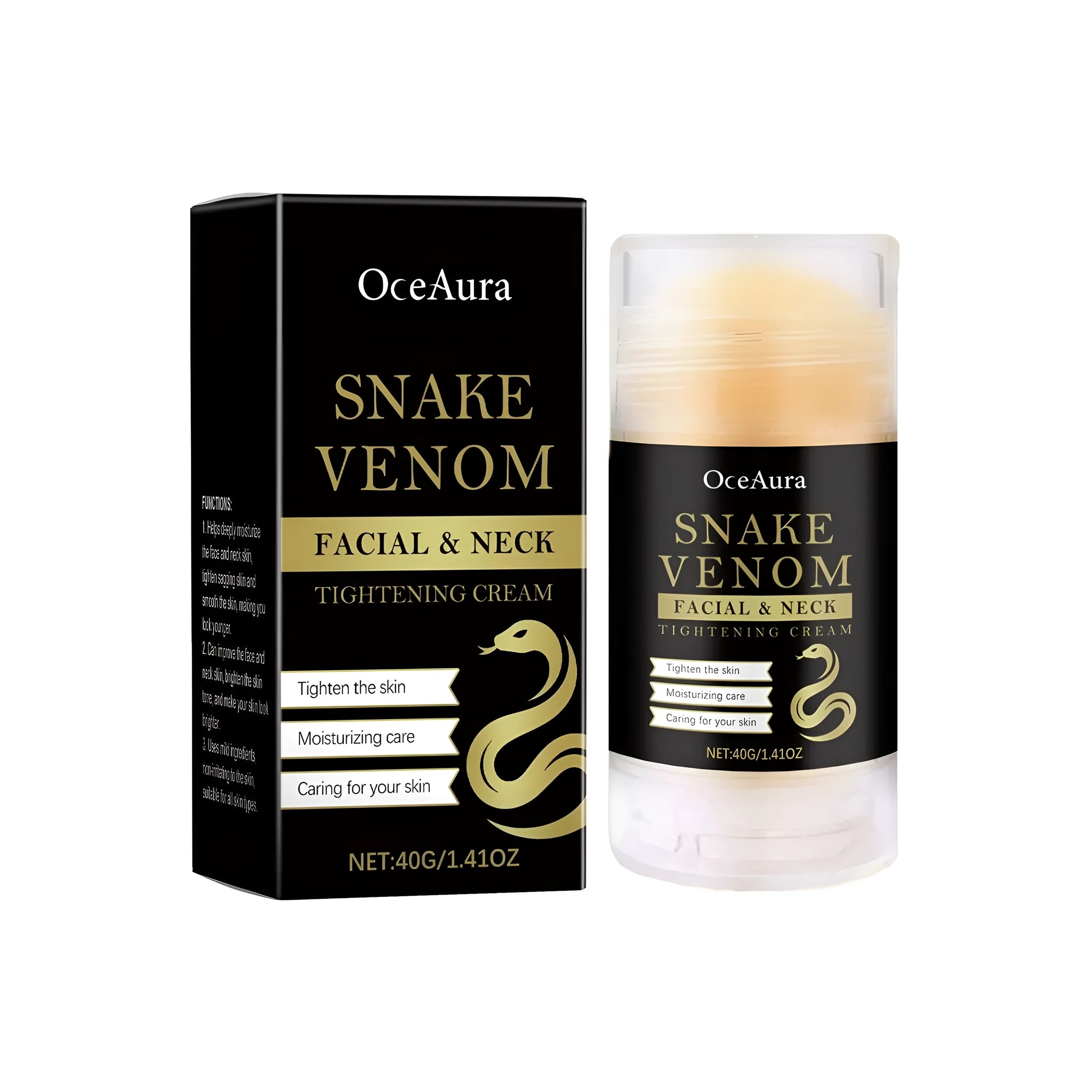 40g nursing stick of tightening cream with snake venom peptide and vitamin C