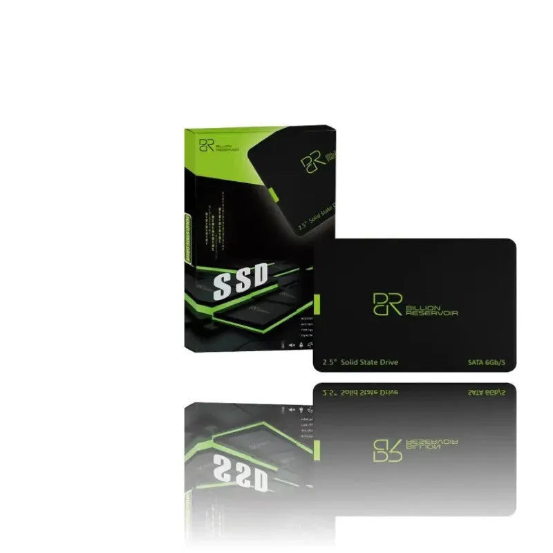 J11 series black 2.5-inch SATA solid state drive for desktop and notebook computers.