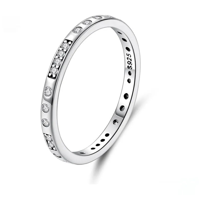 Moss Password I Love You silver ring with black oxidation finish showing discreet text engraving