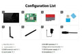 13.3-inch integrated computer voice assistant touch display panel with ABS casing