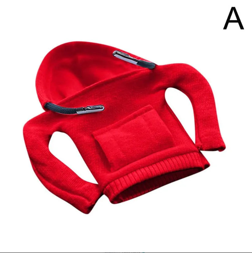 Cloth car gear shift knob hoodie cover in multiple colours for manual and automatic vehicles