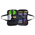 Dog grooming tools set with PU and stainless steel components, 300 x 200 x 50 mm